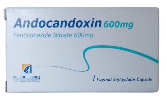 ANDOCANDOXIN 600 VAGINAL SUPP