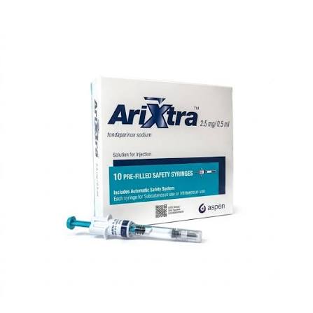 ARIXTRA 2.5 MG/0.5 ML 10 SYRINGES - مصغرة