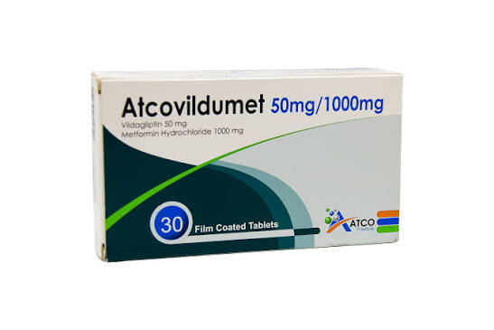 atcovildumet 50/1000mg 30tab - مصغرة