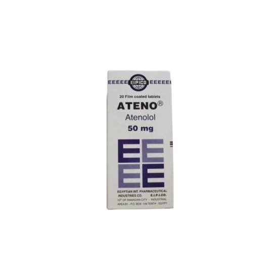 ATENO 50 MG 20 TAB - مصغرة