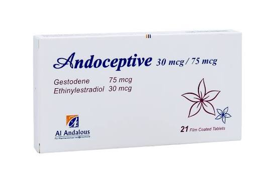 Andoceptive 30mcg/75mcg 21tab - مصغرة