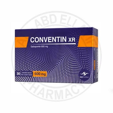 CONVENTIN 600MG XR 30TAB - مصغرة