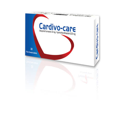 Cardivo-care 10/6.25 30tab - مصغرة