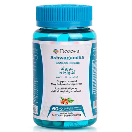 dozova ashwagandha ksm-66 300mg 60cap - مصغرة
