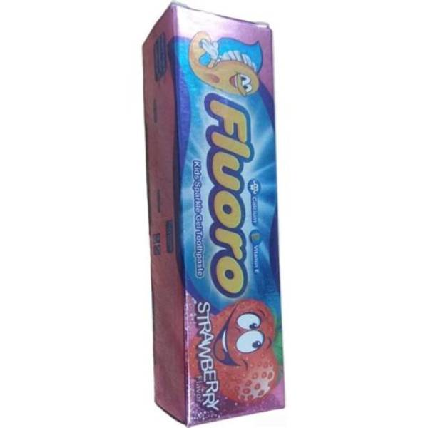 FLUORO KIDS TOOTHPASTE strawberry 50GM