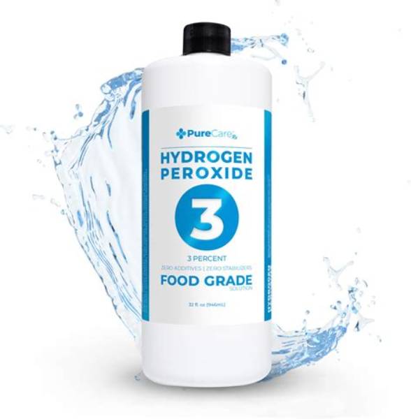 pure hydrgen peroxide