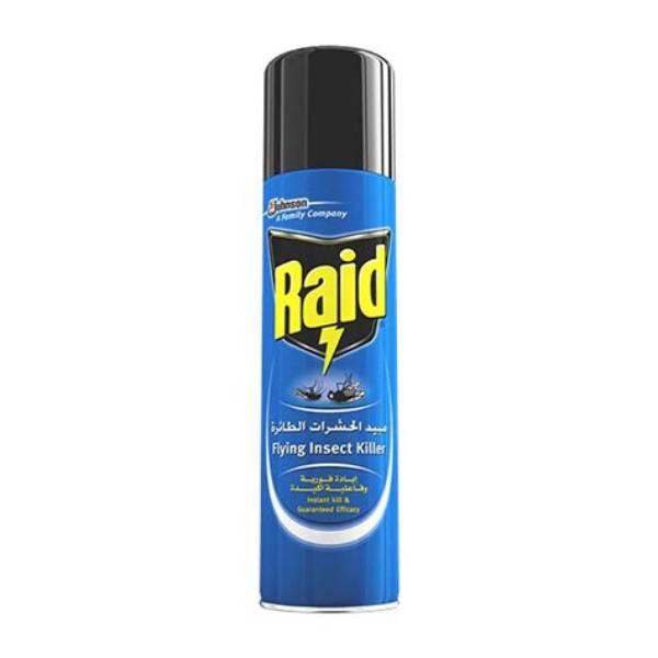 RAID J.W. ريد مبيد حشرى ازرق طائرة 300 مل
