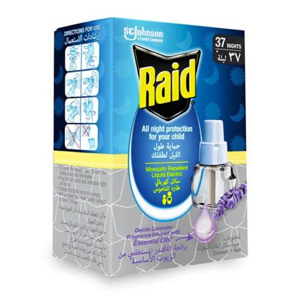 RAID LIQUID REFILL غيار سائل باللافندر