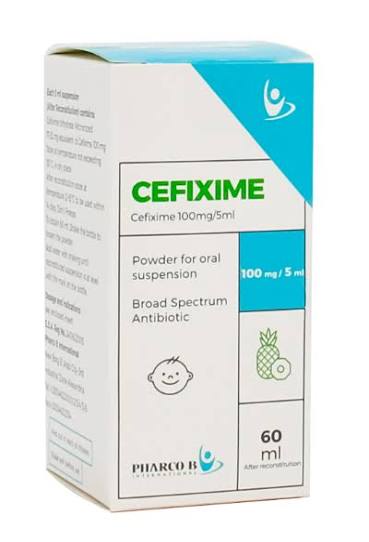 CEFIXIME 100MG SUSP 60ML