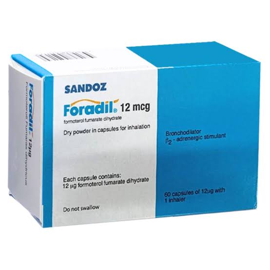foradil 60cap with 1 inhaler  بخاخ