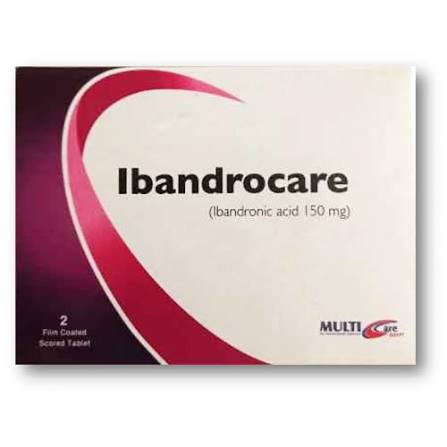 ibandrocare 150mg 2tab