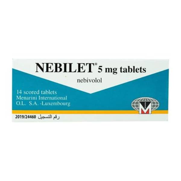 NEBILET 5 MG 14 TAB