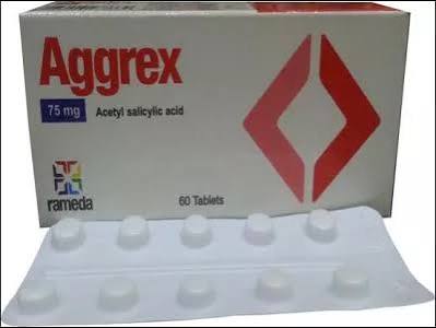AGGREX 75 MG 60 TAB