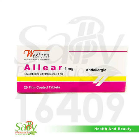 ALLEAR 5 MG 20 TAB