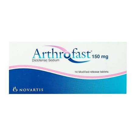ARTHRO FAST 150 MG 14 TAB