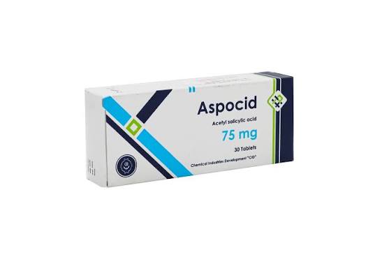 ASPOCID 75MG 30TAB new