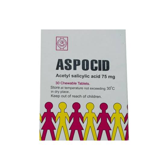 ASPOCID INF 30 CHEW TAB