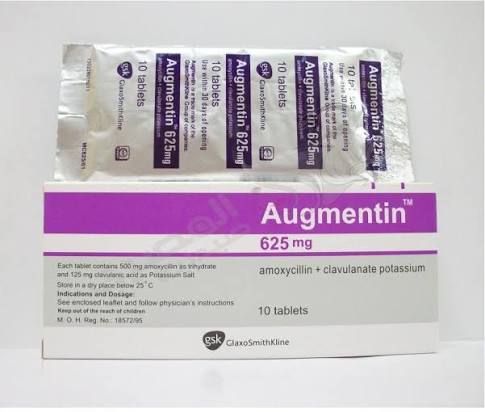 AUGMENTIN 625MG TAB