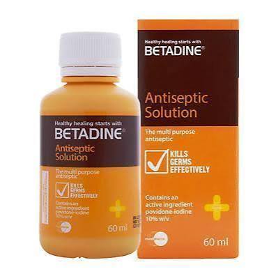 betadine antiseptic 60 ml inova