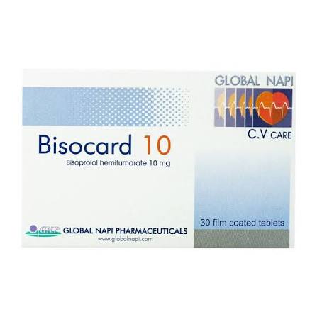 BISOCARD 10MG 30 TAB