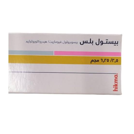 BISTOL PLUS 2.5/6.25 mg 20 TAB