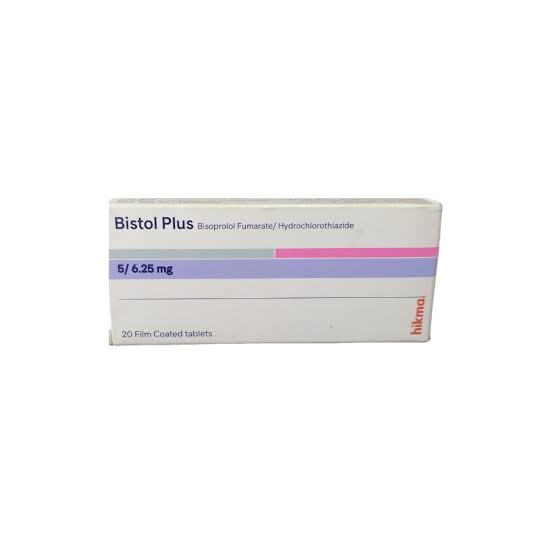 BISTOL PLUS 5/6.25 mg 20 TAB