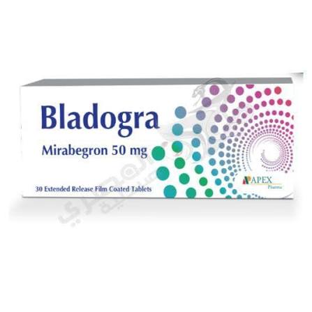 BLADOGRA 25MG 30TAB