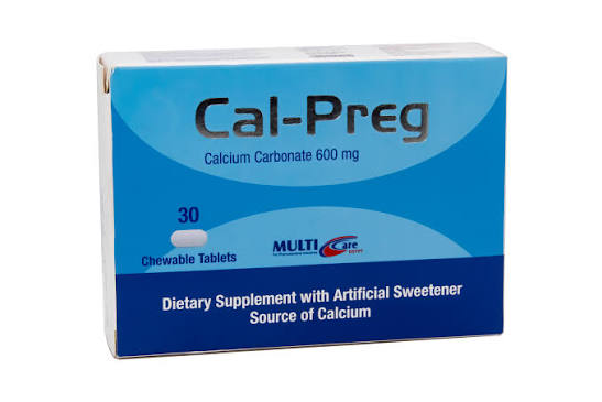 CAL PREG CHEWABLE TAB