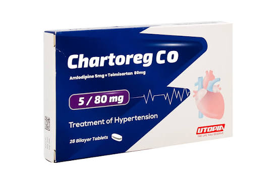 chartoreg co 5/80mg 28tab